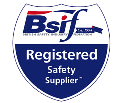 BSIF Registered Safety Supplier badge