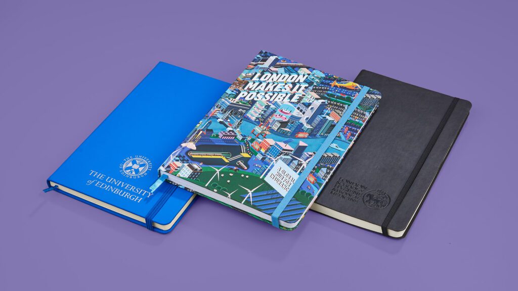 branded notebooks