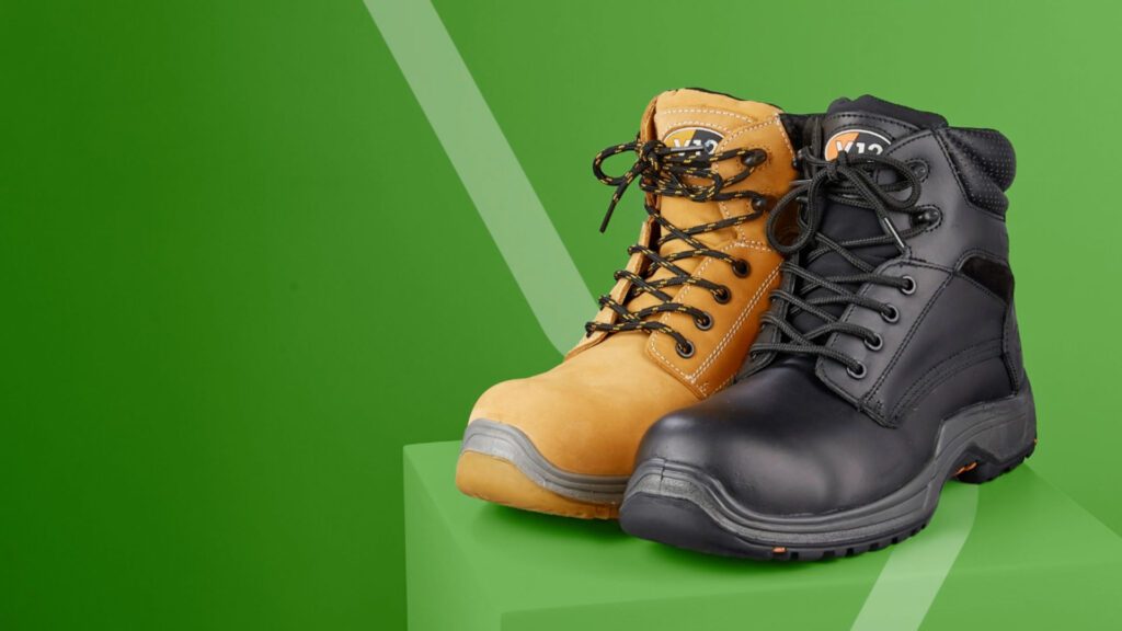 Safety Footwear - Brown and Black Safety Boots