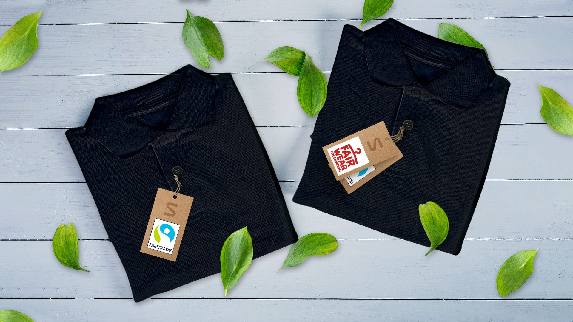 Sustainable polo shirts